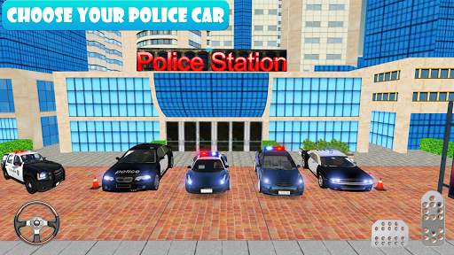 Cop Car Parking Hero: City Cops Driving Games 2018 screenshot 6