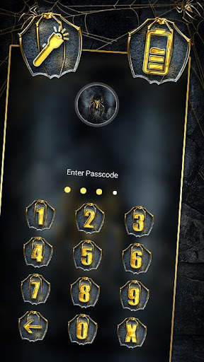 Golden Spider Theme Launcher screenshot 5