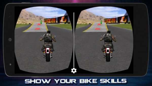 VR Bike Rally Racer - VR Game screenshot 4