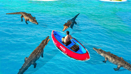 Animal Attack Game: Crocodile Simulator 2021 screenshot 4