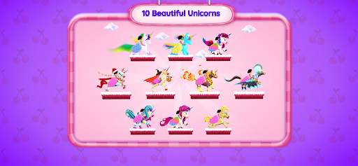 Unicorn Run - Candy Land screenshot 4