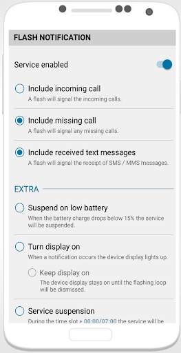 Flashlight on Call and SMS 2021 - Flash Alert screenshot 3