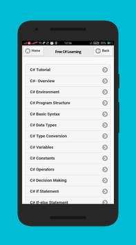 Free C# Learning screenshot 2