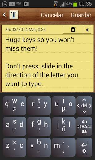 TipType Keyboard Lite screenshot 2