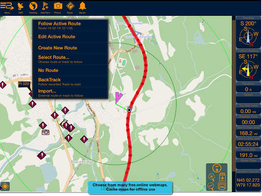 PathAway Outdoor Navigator screenshot 1