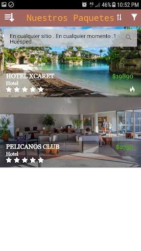 Viajes en Paquetes screenshot 3
