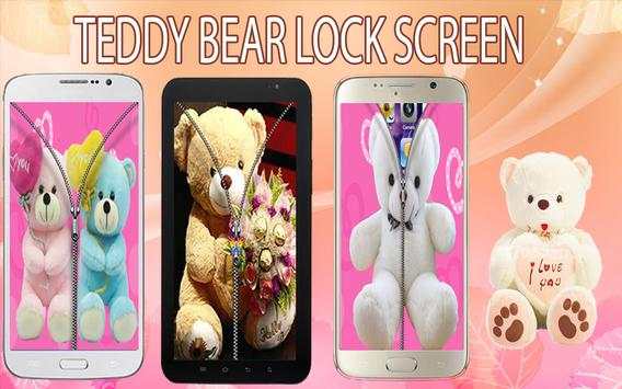 Teddy Bear Zipper Lock screenshot 6