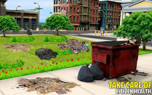 Janitor Simulator: Real Life Super Hero Clean Road screenshot 4