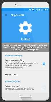 Super VPN screenshot 5