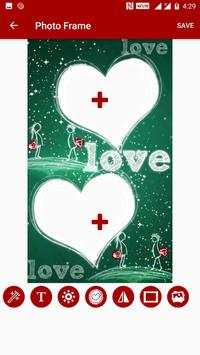 Love Heart Dual Photo Frame screenshot 2
