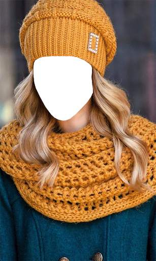 Women Winter Caps Photo Editor screenshot 2