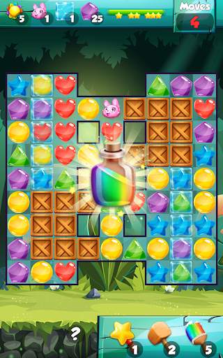 Jewels Match Three Game screenshot 1