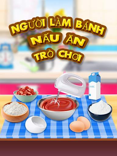 Trò chơi nấu ăn bánh screenshot 1