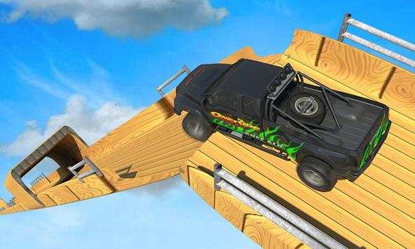 Mega Ramp Car Racing Impossible Stunts screenshot 2