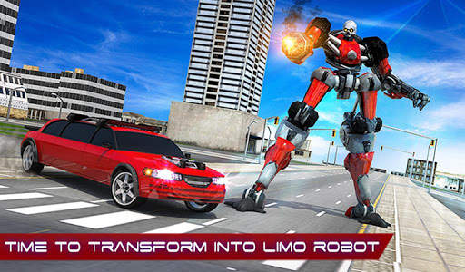 Limo Robot Transformation: Transform Robot Games screenshot 12