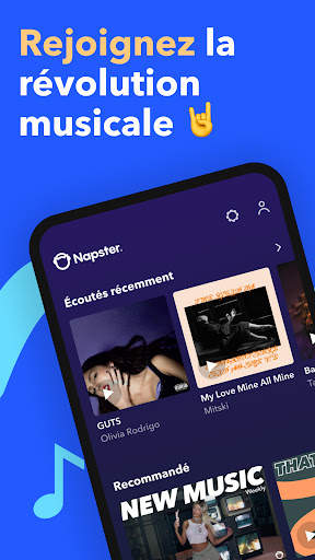 Napster screenshot 1