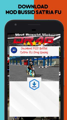 Mod Bussid Motor Drag Racing screenshot 3