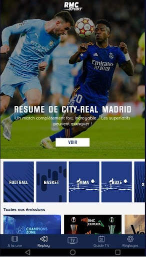 RMC Sport – Live TV, Replay screenshot 4