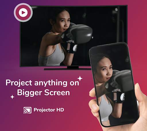 Projector - HD Video Mirroring screenshot 1