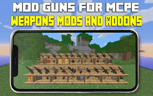 Senjata dan Senjata Mod untuk MCPE 2020 screenshot 2