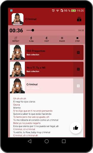 Ozuna 2020 Offline (Song Lyrics) screenshot 15