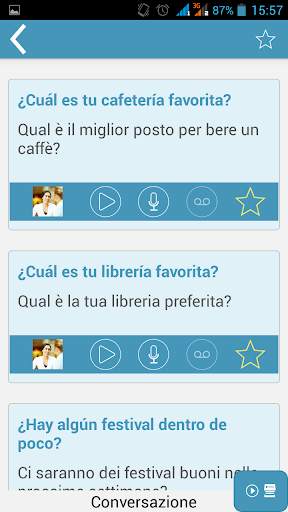 iTalk Spagnolo screenshot 3