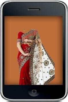 Woman Saree Style Photo screenshot 1
