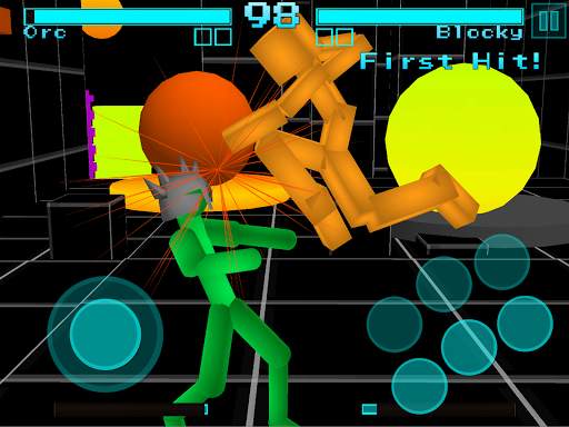Stickman Fighting Neon Warrior screenshot 14