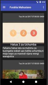 Furahia Mahusiano screenshot 3