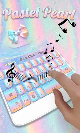 Pastel Pearl GO Keyboard Theme screenshot 5