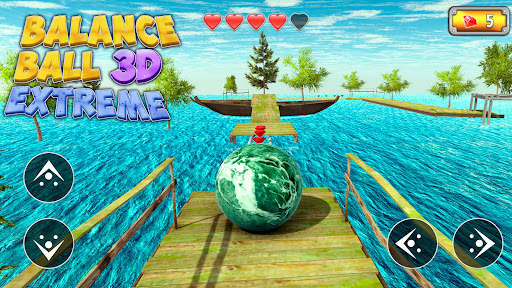 Keseimbangan Bola Ekstrim 3D screenshot 5