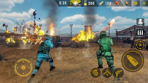 Modern Strike Force Sniper 3D: Open World War Game screenshot 1