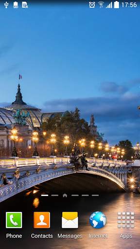 Rainy Paris Live Wallpaper screenshot 5
