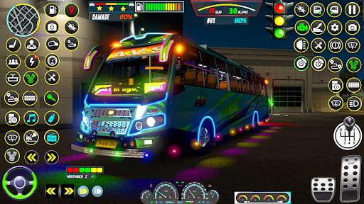 Bus Simulator Games 3D Offline screenshot 6