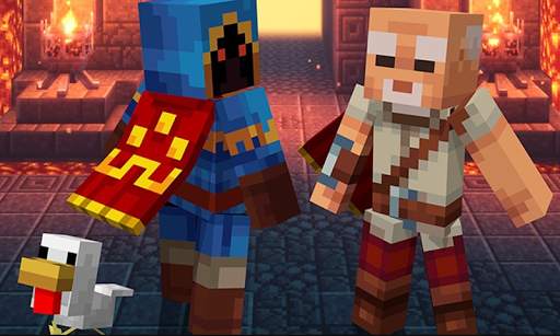Mappa DUNGEONS MMO per Minecraft PE screenshot 2