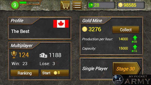 My Pocket Army (War Game) screenshot 5