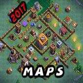 New Base Maps for Clash of Clans 2017 3.4.3.2