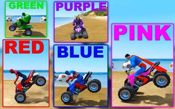 Superheroes Pro ATV Quad Racing screenshot 4