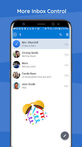Messenger Lite - SMS Launcher screenshot 5