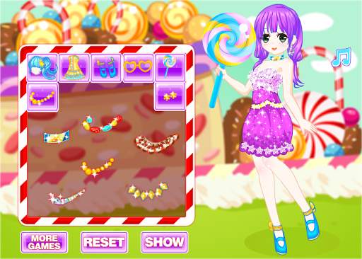 Girl Lollipop DressUp screenshot 1