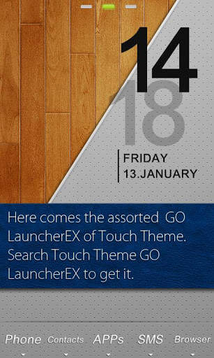 Touch Theme GO Locker screenshot 2