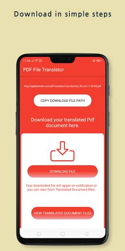 PDF File Translator - Free Translator for PDF screenshot 5