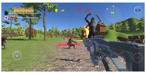 Attack Zombie 3D Sniper screenshot 1