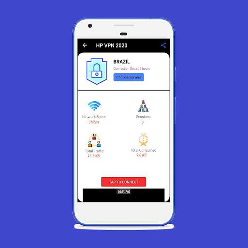 HP VPN 2021 - Unlimited Free & Fast VPN Proxy screenshot 5