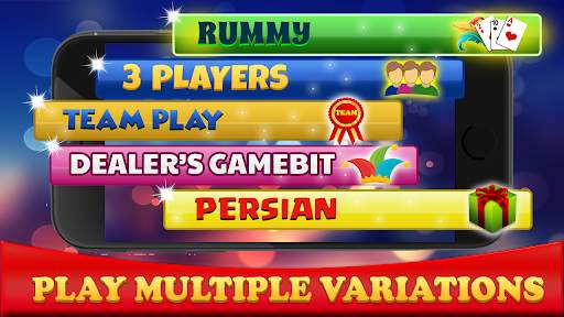 Rummy 500 Online - Multiplayer Card Game screenshot 1