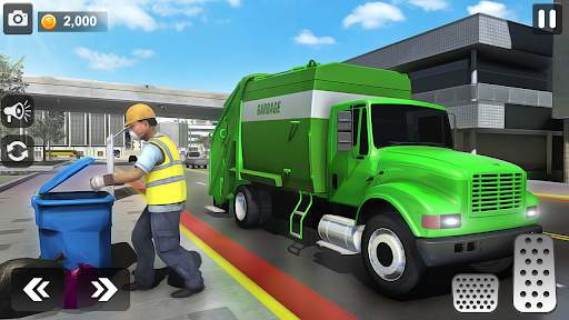 City Trash Truck Simulator: Dump Truck Games screenshot 4