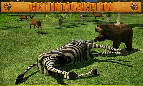 Angry Bear Attack 3D скриншот 3