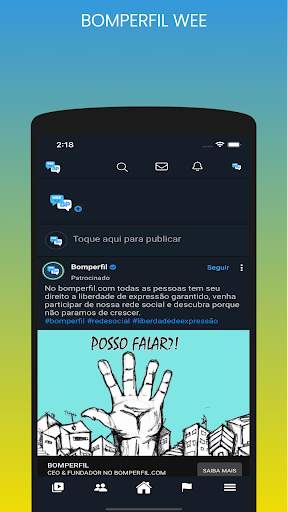 Rede Social BomPerfil Wee screenshot 6