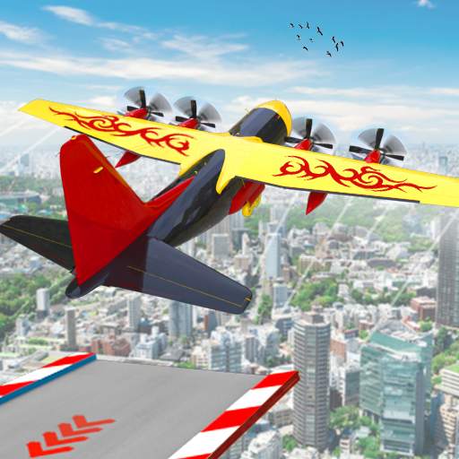 Airplane Mega Ramp Stunt Games 4.0