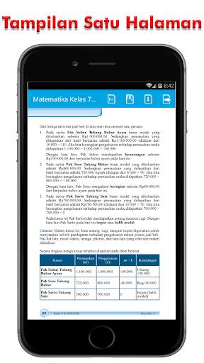 Buku Matematika Kelas 7 Semester 2 Kurikulum 2013 screenshot 3